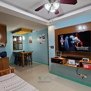 Cozy 2br Staycation With Balcony Chateau Elysee For 4-6 Pax Paranaque City